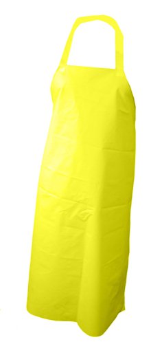 Beeswift Nyplax Apron 10 Pack Green, Red, White, Yellow, Blue 48” X 36” (Box of 10)