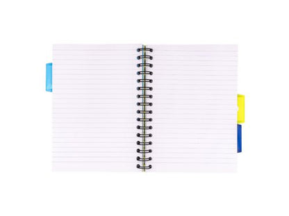 Pukka Pads Pukka Pad Stripes Polypropylene Project Book 250 Pages A4, A5 Blue/Pink (3)