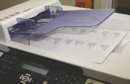 Xerox Monolaser Labels Square Corners Face:FSC4 8Up A4 105X71mm White Permanent Pack 100 003R97404