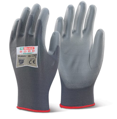 Beeswift PU Coated Glove Greyxl