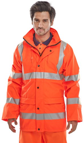 Beeswift Pu Jacket Orange 2XL