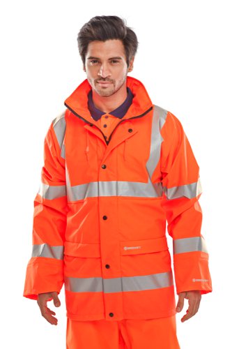 Beeswift Pu Jacket Orange XL