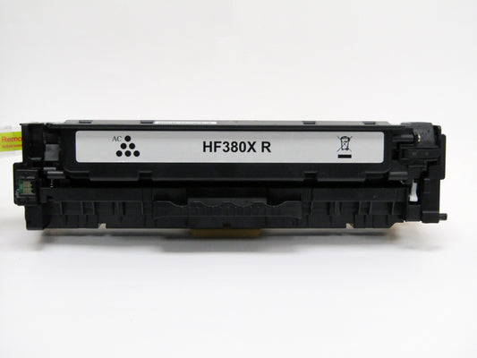 Remanufactured HP CF380A Black Toner Ctg also for 312A