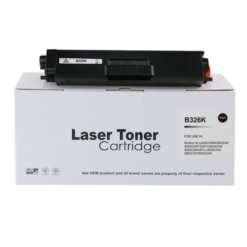 Remanufactured Brother TN2005HC, TN326BK Black Hi Cap Toner