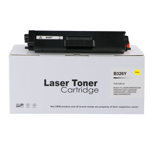Remanufactured Brother TN326M Magenta Toner Hi Yld