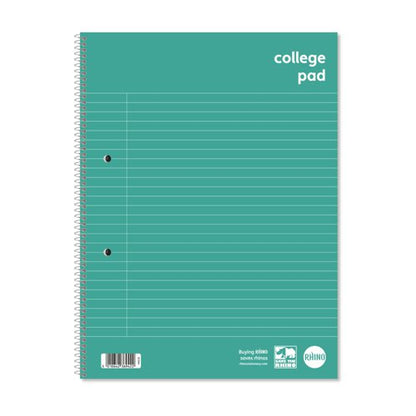 RHINO A4+, A5+ College Pad 70 Leaf, F8M (Pack of 10)