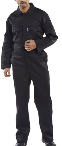 Beeswift Regular Boilersuit Black 44