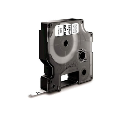 OEM Dymo 43613 (S0720780) DirectLabel-etikettes Black on White 6mm x 7m for Dymo D1 6-12mm/19mm/24mm/400 Duo