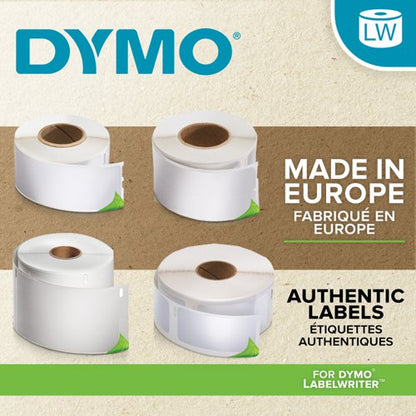OEM Dymo 99010/S0722370 DirectLabel-etikettes 89mm x28mm Pack=2 for Dymo 400 Duo/60mm