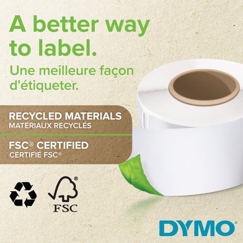 OEM Dymo S0947420 DirectLabel etikettes 102mm x 59mm 2x575 for Labelwriter 4 XL