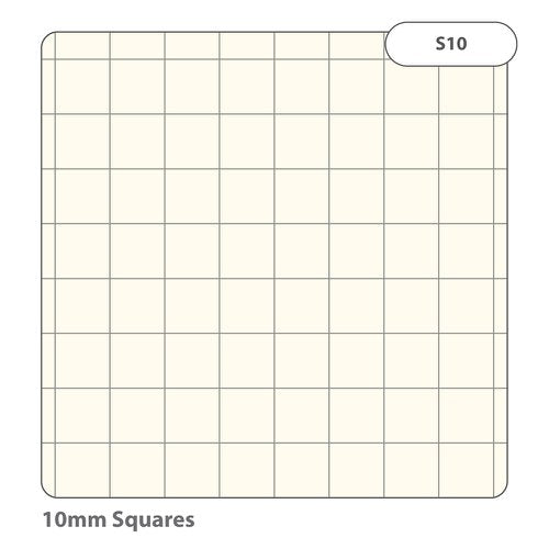 RHINO A4 Special Exercise Book 48 Page, Light Blue with Tinted Cream Paper, F12M (Pack of 10, S10 (Pack of 50)