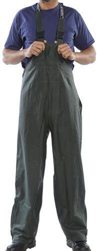 Beeswift Super B-Dri Bib and Brace Olive Green M, XL, 2XL
