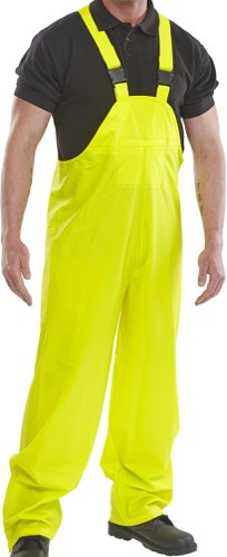 Beeswift Super B-Dri Bib and Brace Yellow S