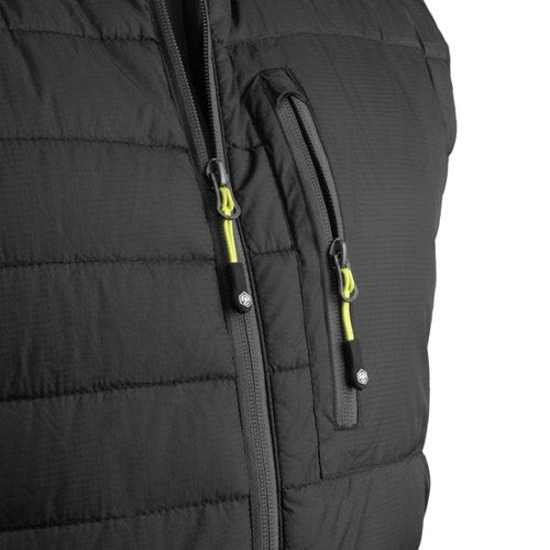Beeswift Flex Workwear Padded Bodywarmer Black/Grey Lge