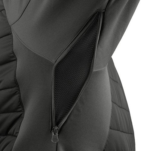 Beeswift Flex Workwear Padded Jacket Black/Grey 3Xl, 4Xl, 5Xl, Xl, Xxl