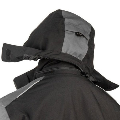 Beeswift Padded Rain Jacket Black/Grey Lge