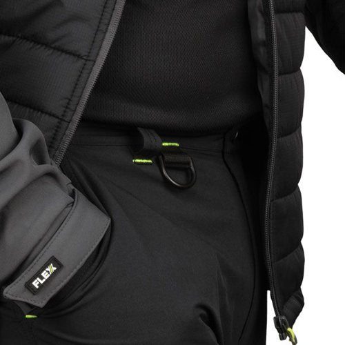 Beeswift Flex Workwear Shorts Black/ Grey 28, 30, 32, 34, 36, 38, 40, 42, 44, 46, 48