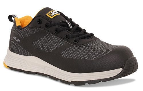 JCB Spark Black Trainer S3 Src Size 10, 11, 12, 03, 04, 05, 06, 06.5, 08, 09