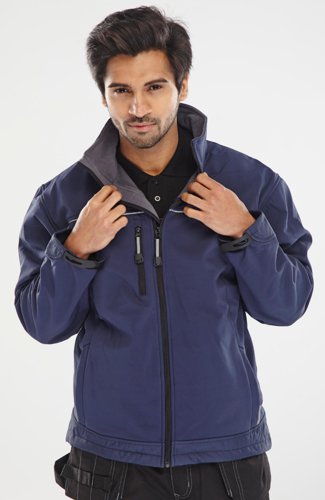 Beeswift Soft Shell Jacket Navy Blue S