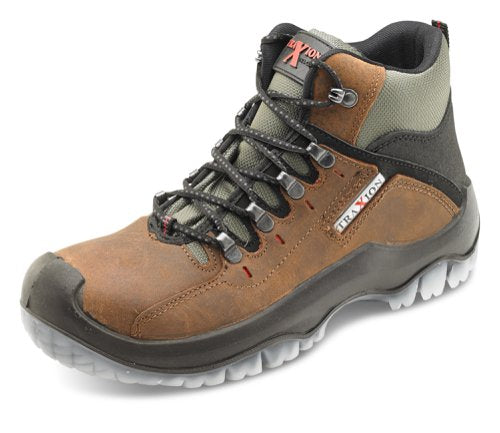Beeswift Traders Traxion Boot Black 06, Black 06.5, Black 07, Black 08, Black 09, Black 10, Black 10.5, Black 11, Black 12, Black 13, Brown 06, Brown 08, Brown 09, Brown 10, Brown 11, Brown 06.5, Brown 07, Brown 10.5, Brown 12