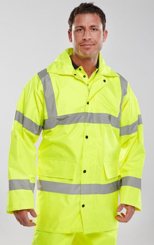 Beeswift Lightweight En471 Jacket Saturn Yellow 4XL, 5XL, 6XL, M, XL, 2XL, 3XL