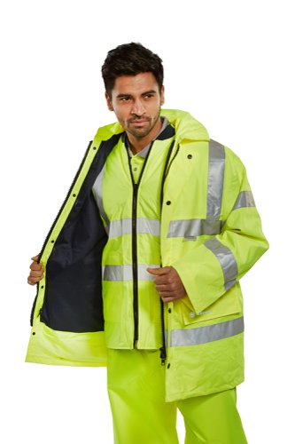 Beeswift 4 In 1 Jacket and Bodywarmer Saturn Yellow L