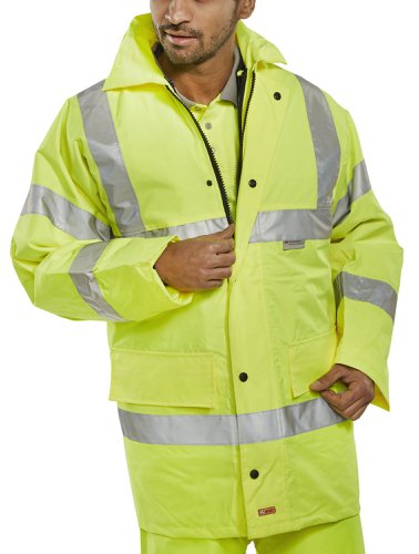 Beeswift 4 In 1 Jacket and Bodywarmer Saturn Yellow M, XL, 2XL, 3XL, 4XL, 5XL