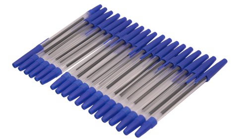 UP Ballpoint Pen Medium Black, Red, Green, Purple, Blue (50)