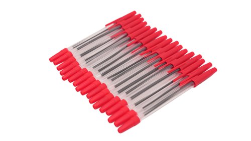 UP Ballpoint Pen Medium Black, Red, Green, Purple, Blue (50)