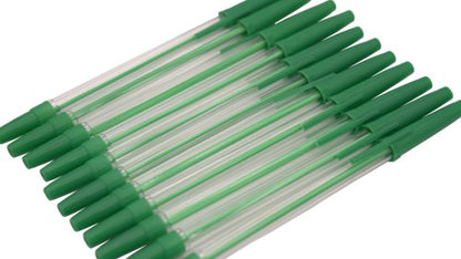 UP Ballpoint Pen Medium Black, Red, Green, Purple, Blue (50)