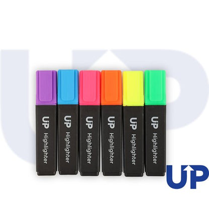 UP Highlighter Assorted Wallet (6)
