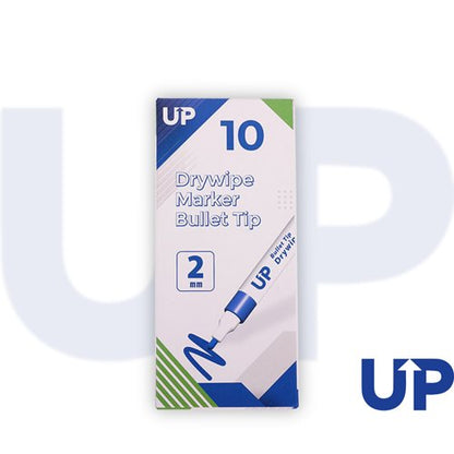 UP Drywipe Bullet Tip Marker UP Drywipe Bullet Tip Marker Blue (10), UP Drywipe Bullet Tip Marker Red (10), UP Drywipe Bullet Tip Marker Green (10), UP Drywipe Bullet Tip Marker Black (10), UP Drywipe Bullet Tip Marker Blue (10), UP Drywipe Bullet Tip Marker Red (10), UP Drywipe Bullet Tip Marker Green (10), UP Drywipe Bullet Tip Marker Black (10)