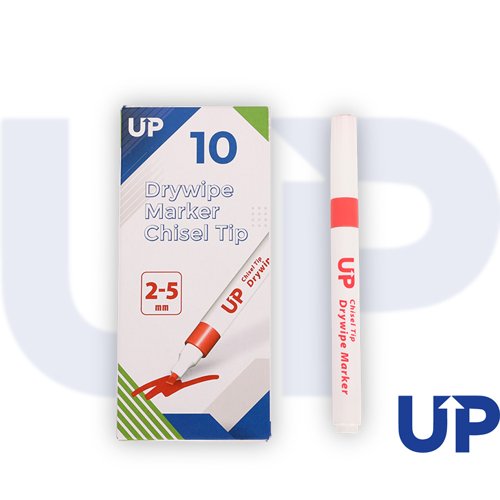 UP Drywipe Chisel Tip Marker UP Drywipe Chisel Tip Marker Black (10), UP Drywipe Chisel Tip Marker Blue (10), UP Drywipe Chisel Tip Marker Red (10), UP Drywipe Chisel Tip Marker Green (10), UP Drywipe Chisel Tip Marker Black (10), UP Drywipe Chisel Tip Marker Blue (10), UP Drywipe Chisel Tip Marker Red (10), UP Drywipe Chisel Tip Marker Green (10)