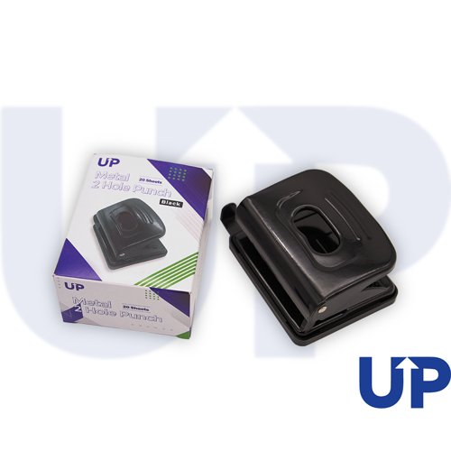 UP Medium 2 Hole Punch Black
