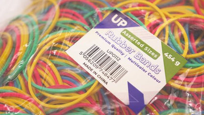 UP Rubber Bands Assorted Sizes - 454g
