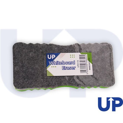 UP Whiteboard Eraser - Black Plastic and Felt