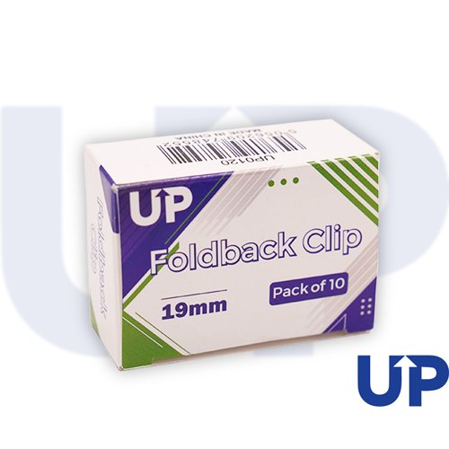 UP 19mm Foldback Clip (10)
