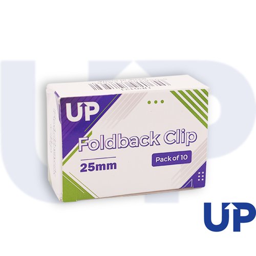 UP 25mm Foldback Clip (10)