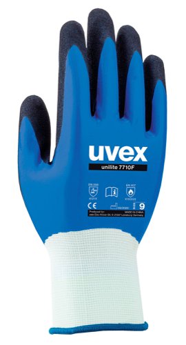 Uvex Unilite 7710F Blue 07, 09, 11, 08, 10 (Pack of 10)