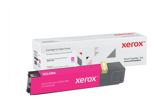 XET Pagewide Ink Xerox Everyday Ink For HP D8J07A 980 Cyan Ink Cartridge 006R04599 6600 Pages