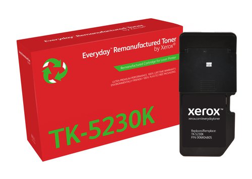 Xerox Everyday Remanufactured For Kyocera TK5230C Cyan Laser Toner 006R04804