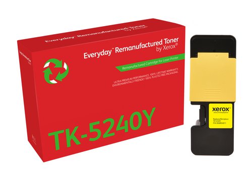 Xerox Everyday Remanufactured For Kyocera TK5240M Magenta Laser Toner 006R04810
