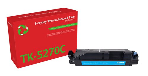 Xerox Everyday Remanufactured For Kyocera TK5240Y Yellow Laser Toner 006R04811