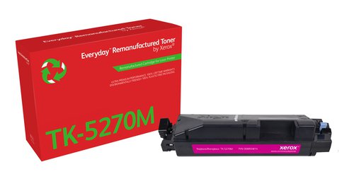 Xerox Everyday Remanufactured For Kyocera TK5270K Black Laser Toner 006R04813