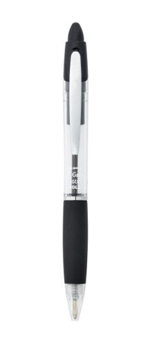 Zebra Z-Grip Max Retractable Ballpoint Pen Black, Blue Ink - Pack of 12