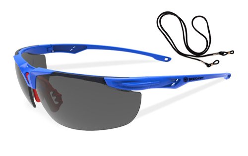 Beeswift Sports Style Safety Spectacle Clear, Grey, Yellow